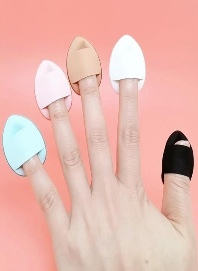 10 Pieces Mini Makeup Puff, Wet and Dry Foundation Cotton Pad Makeup Accessories - Image 3