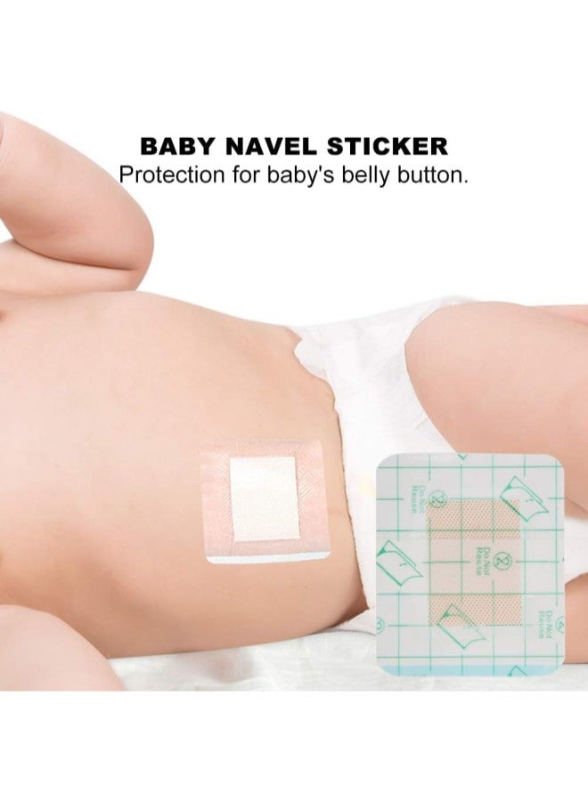 klarako Baby Navel Sticker, 20Pcs Waterproof Swimming Umbilical Hernia Belt Baby Belly Band Cord Patch Adhesive Tape Belly Protector for Hernia Support Truss Kids - Image 4