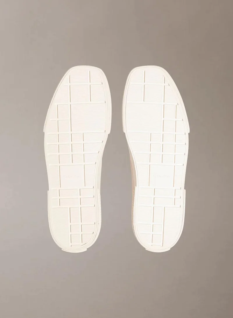 Calvin Klein Whisper Pink/Marshmallow CK Luna - Canvas Emblem Logo Trainers for Women | Best Price UAE