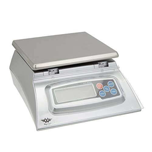 My Weigh ميزان مطبخ باكرز ماث من ماي وييت - KD8000 ، فضي - Image 3