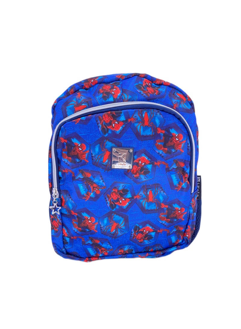 Printed School backpack with premium Lightweight Animation Game sake and cycle backpacks with favorite personalized trending bookbags school bags For Boys(12Inches)