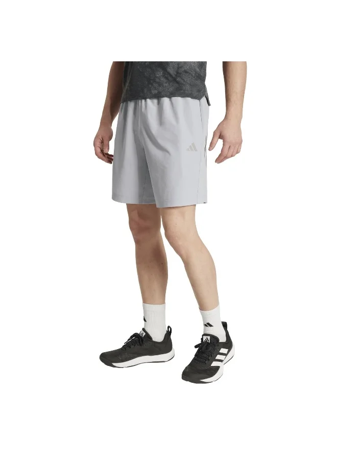Adidas Tech App Gfxsho Grey Training Shorts For Men XS 7"