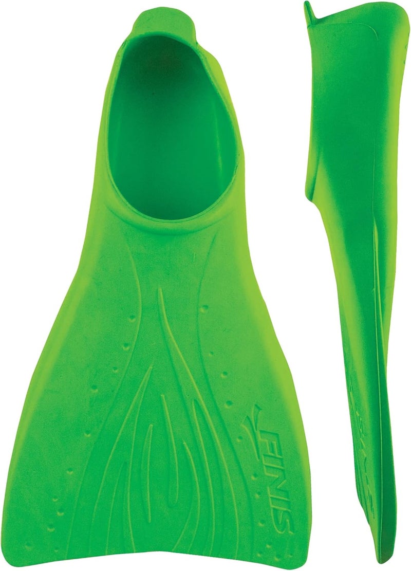FINIS Booster Swim Fins for Kids - Floating Rubber Fins for Kick Technique - Open-Toe Design - Image 1