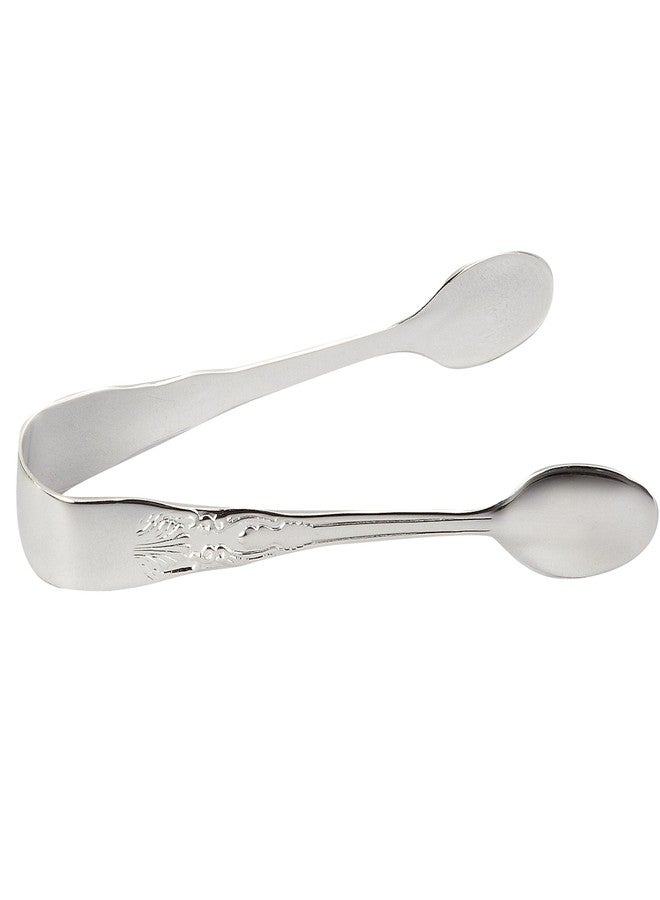 Elegance Silver Silver Plated Sugar Tongs, 4-1/2" - Image 1
