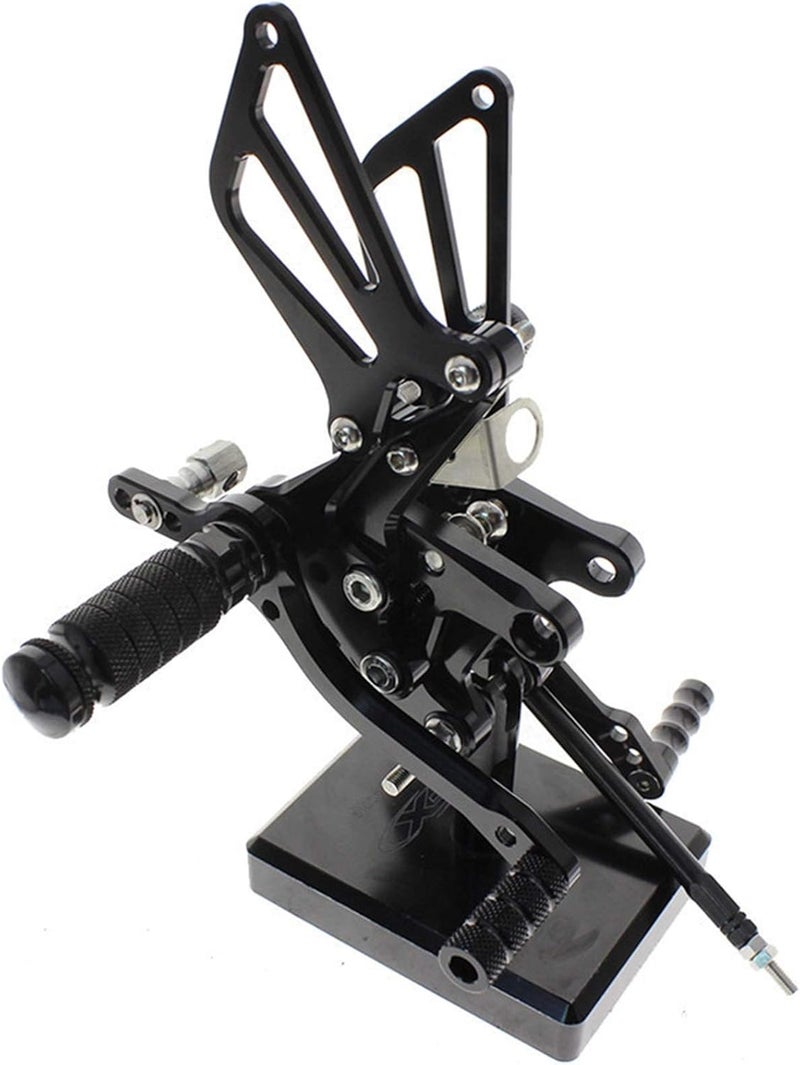 QASULER CNC Aluminum Adjustable Motorcycle Rearsets