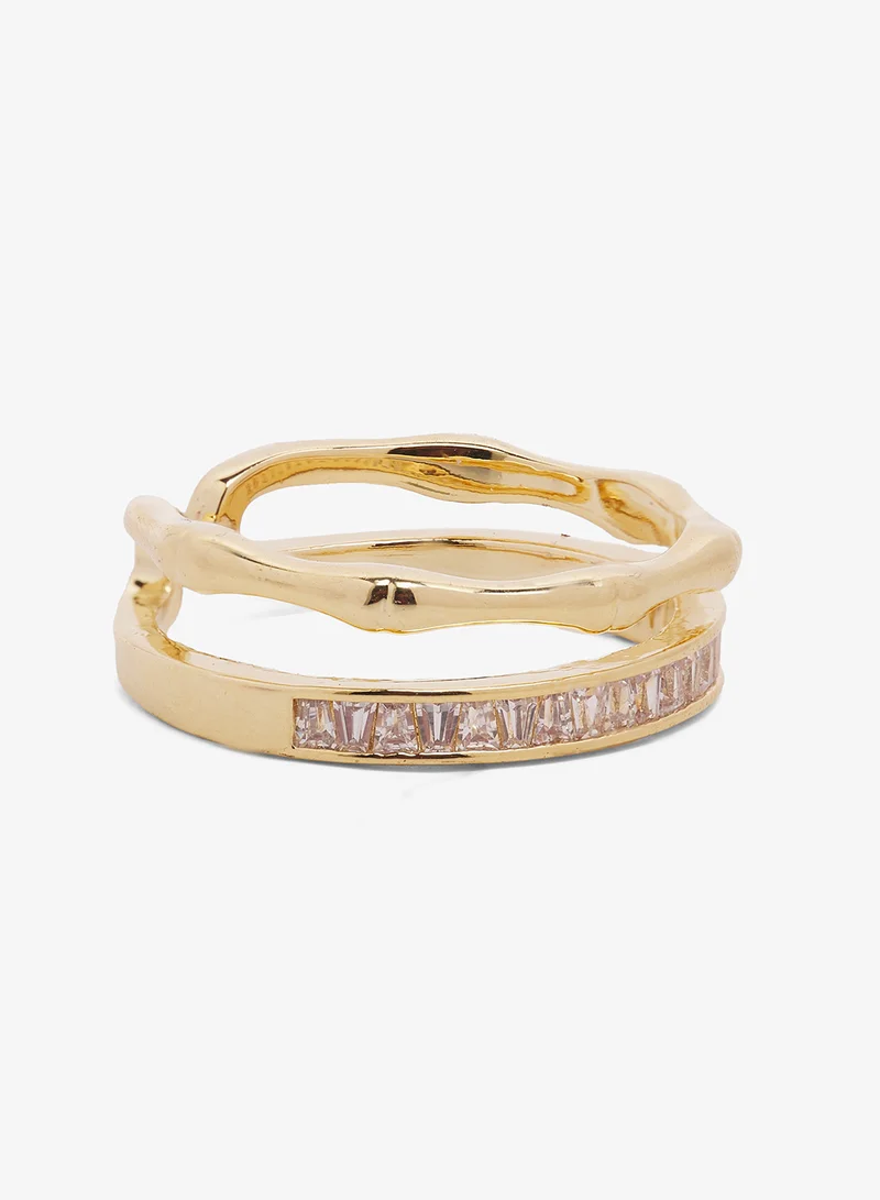 ELLA Diamonte Rhinestone Embellished Ring