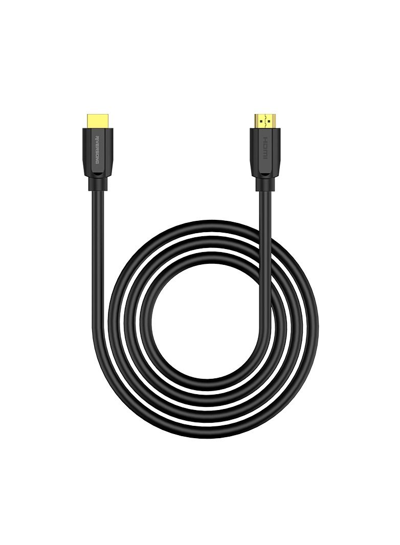 ريفرسونج كابل HDMI فائق القوة 1 متر من Riversong Xspeed HD02 بتقنية Kevlar – نقل فيديو وصوت 4K عالي السرعة - Image 1