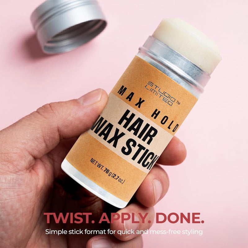 STUDIO LIMITED Hair Wax Stick Max Hold 2.7oz/76g (1 Pcs) - Image 5