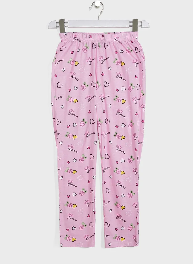 Disney Youth Belle & Snow White Pyjama Set