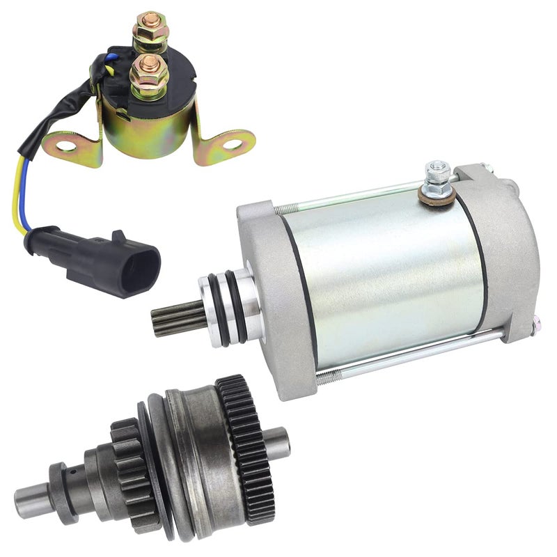 Soarider Starter, Bendix & Relay for Polaris Sportsman 700 800 X2, Ranger 700 800 XP, RZR 800 4 S - Image 1