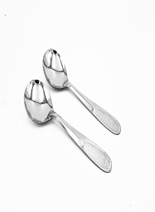 SHLINCO Stainless Steel Dining Spoons, Set of 2 - Image 1