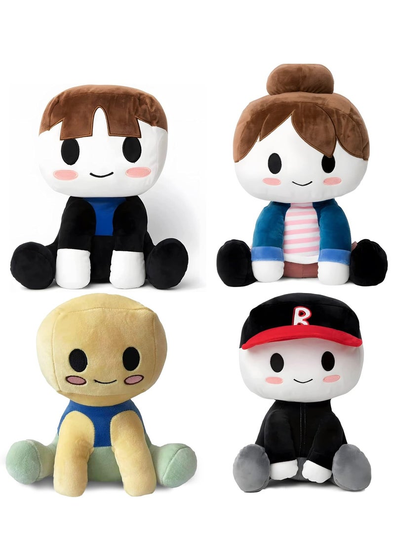 Blox Buddies Plush - Bacon Buddy Plushie, Hand Sewn Noob Doll, Stuffed Pillow for Fans & Friends, Perfect for Bedroom, Living Room, Home, Office, or Nursery Decor. - Image 3