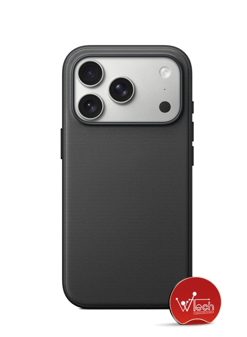 دبليو تيك أبل آيفون 17 برو 5G 2025 من تك ويفن مع غطاء واقٍ ماج سيف (MCMPMN) - أسود - Image 2