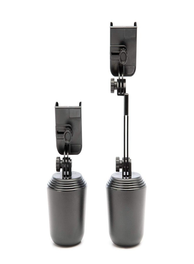 WeatherTech CupFone Two View with Extension - Adjustable, Universal Cup Holder Cell Phone Mount Car & Truck Accessory - Best Design for iPhone & Smartphone Charging - Black Plastic Knobs - Image 4