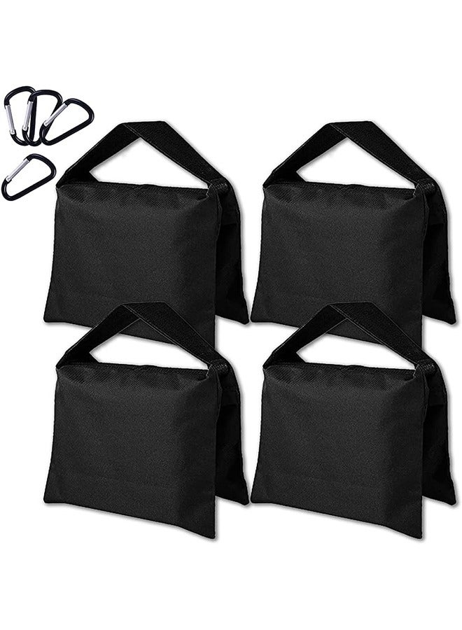 Garlo Heavy Duty Sandbag Photo Studio Weight Bag Saddlebag Design for Photography Stand Light Stand Tripod, Outdoor Patio, Sports, Photo Sets, Film Sets, Live Productions 4 Packs Set