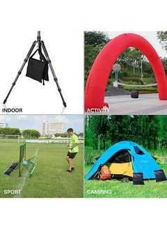 Garlo Heavy Duty Sandbag Photo Studio Weight Bag Saddlebag Design for Photography Stand Light Stand Tripod, Outdoor Patio, Sports, Photo Sets, Film Sets, Live Productions 4 Packs Set  - Image 5