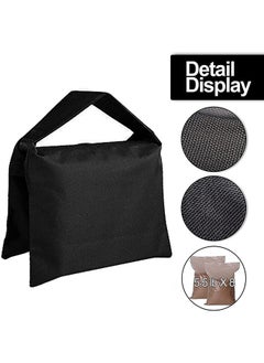 Garlo Heavy Duty Sandbag Photo Studio Weight Bag Saddlebag Design for Photography Stand Light Stand Tripod, Outdoor Patio, Sports, Photo Sets, Film Sets, Live Productions 4 Packs Set  - Image 2