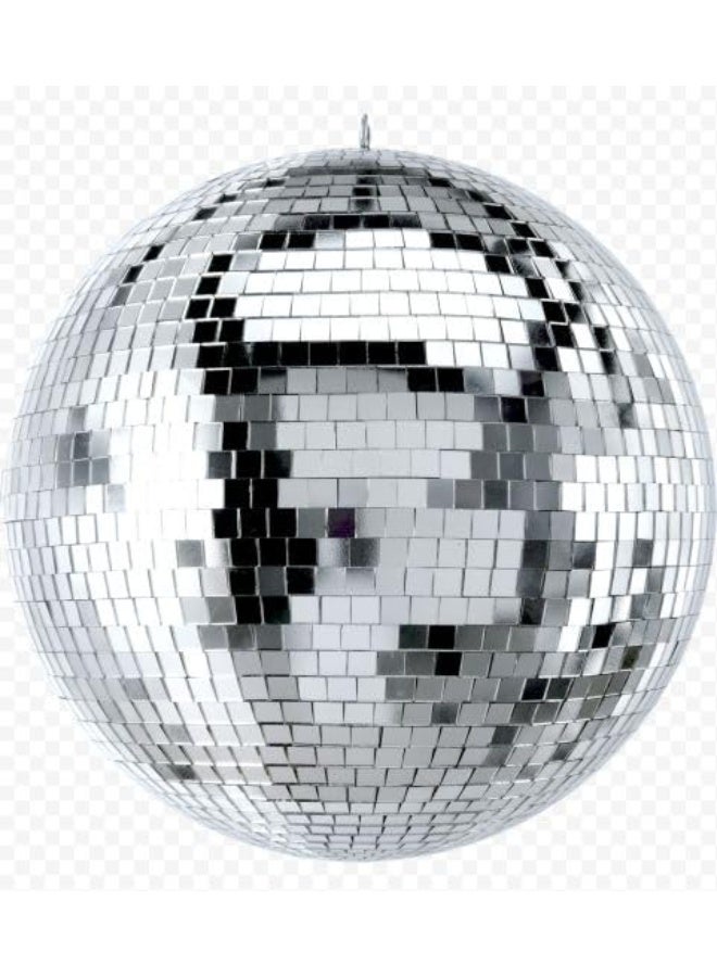 Mado Gallery Disco Ball, Mirror Ball, Ornament Ball 25 CM / 10 INCHES (1 Piece), Decoration for Hanging, Home Parties & DJ Dance Clubs Stage, Lighting & New Year celebrations - Image 3