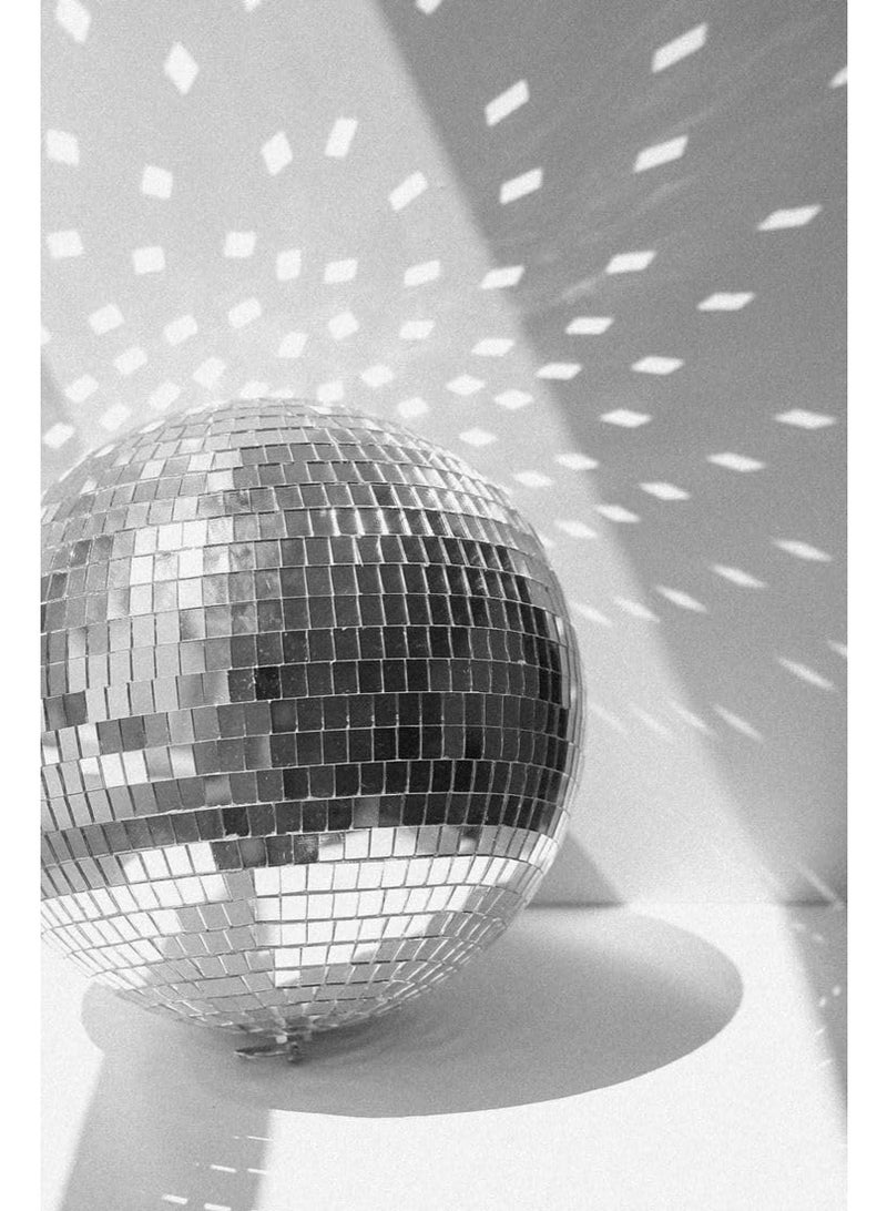 Mado Gallery Disco Ball, Mirror Ball, Ornament Ball 25 CM / 10 INCHES (1 Piece), Decoration for Hanging, Home Parties & DJ Dance Clubs Stage, Lighting & New Year celebrations - Image 1