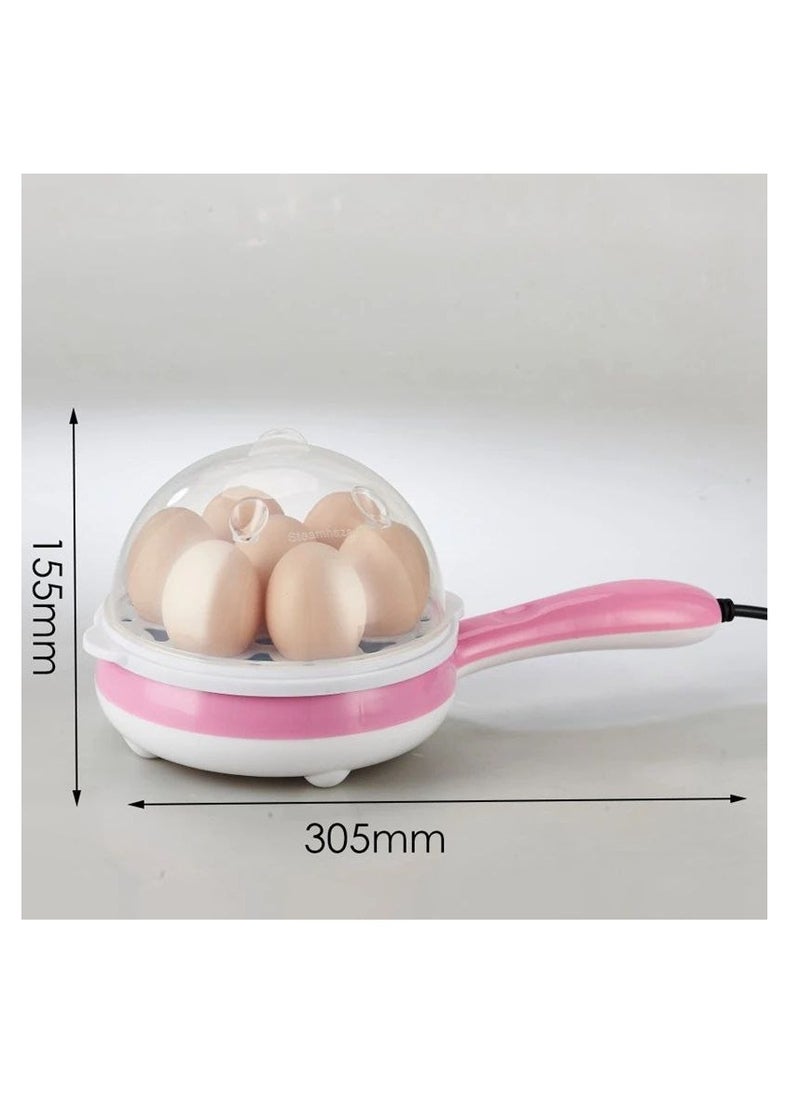 Generic - Electric Egg Boiler Pan - 3-in-1 (Egg Boiling, Fried Eggs, and Food Heating) W - Image 1