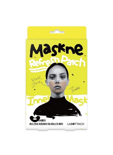 Labottach Maskne Refresh Anti Aging Hudrolyzed Collagen Patch Korean Cosmetics Hydrogel Patch Pimple Patch Overnight Care Moisturizing Effect