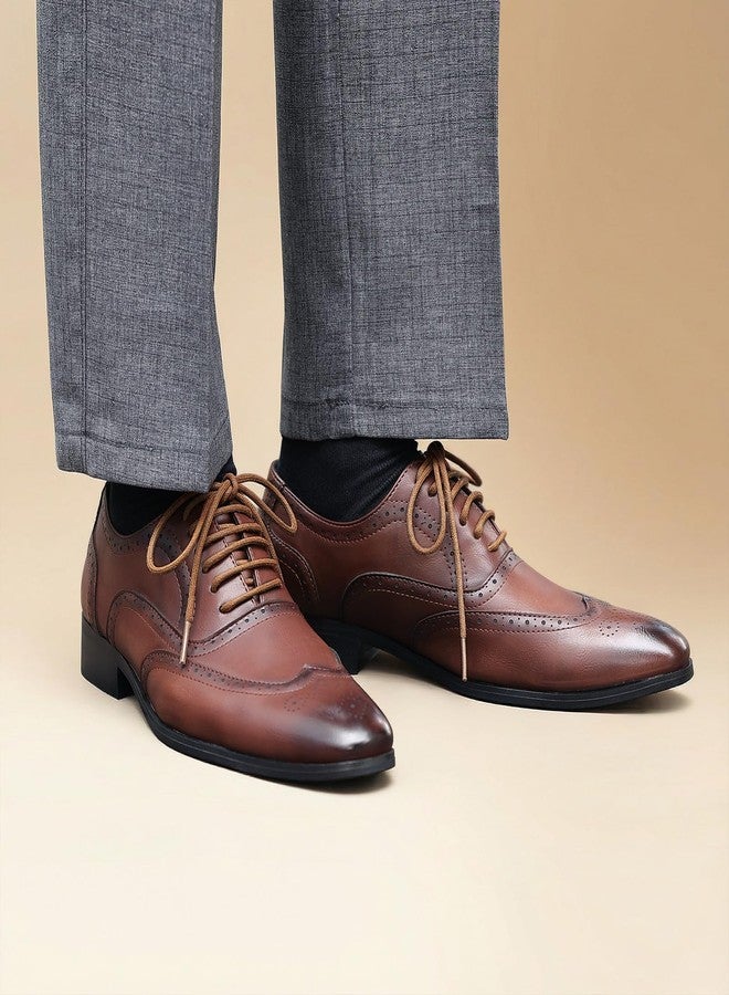 Stepace [2 Pairs] Waxed Round Shoe Laces, 1/8" Oxford Shoelaces for Boots and Dress Shoes, Brown, 34Inch（86CM） - Image 4