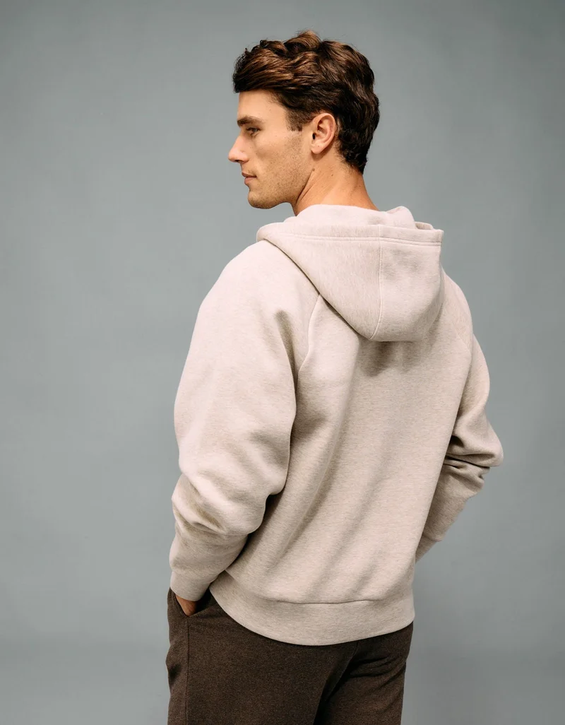 American Eagle  AE Active Piqué Henley Hoodie for Men | Best Price UAE
