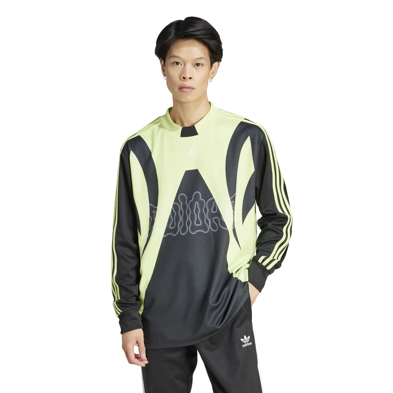 adidas تيشيرت أديداس LS GOALIE TOP للرجال أسود أوريجينالز