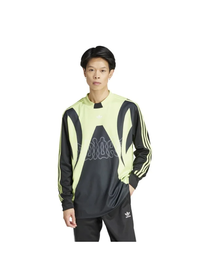 adidas تيشيرت أديداس LS GOALIE TOP للرجال أسود أوريجينالز