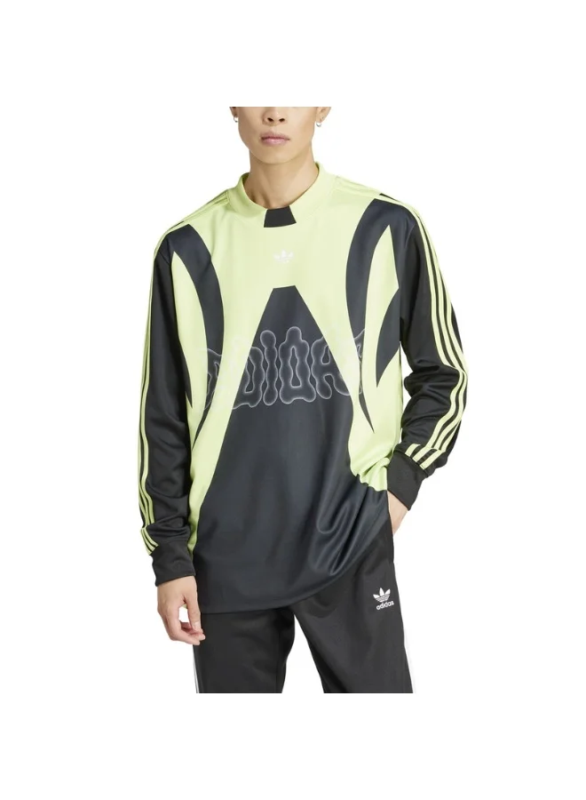 adidas تيشيرت أديداس LS GOALIE TOP للرجال أسود أوريجينالز