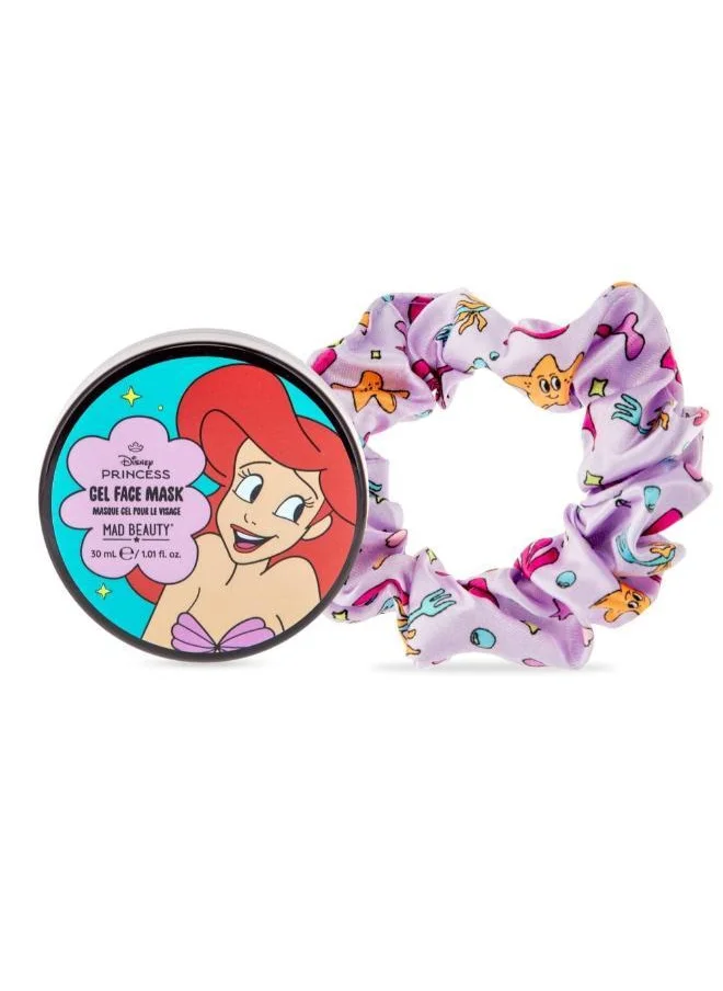 Mad Beauty Disney Princess Express Yourself - Gel Face Mask & Scrunchie Set Ariel