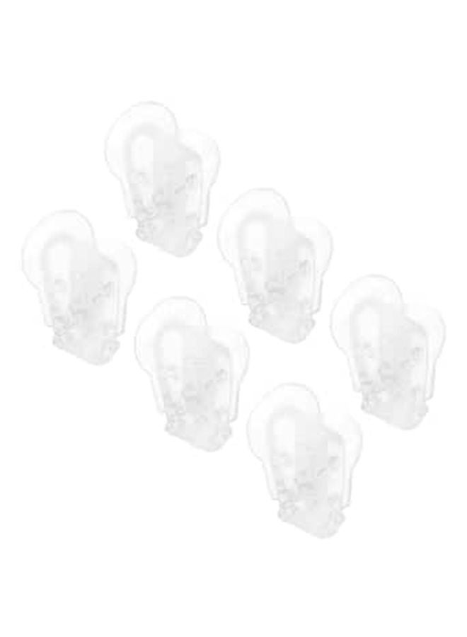 Toe Separator and Bunion Corrector 6pcs Set with Valgus Straightener for Women Foot Care - Image 1