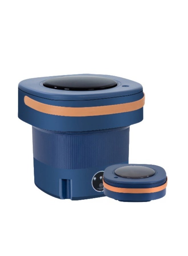 Mini portable folding washing machine with washing tub for clothes - Image 1