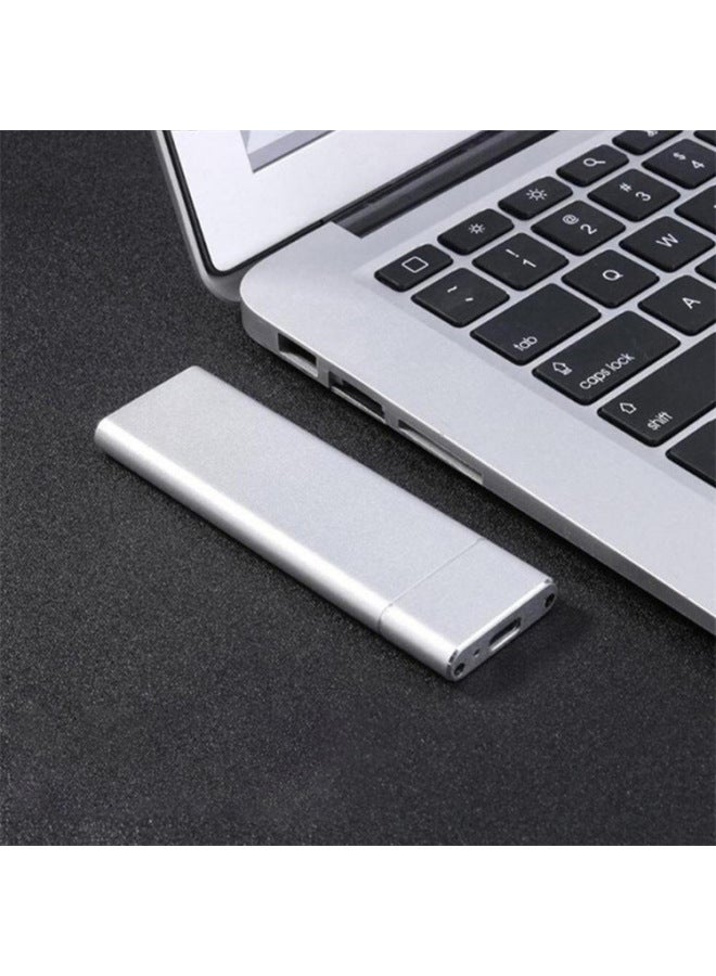 Ultra-high-speed External SSD-portable And Large-capacity Mobile Solid State Drives For 4TB 6TB 8TB-Capacity:1TB (high Speed)-Interface:Silver - Image 2