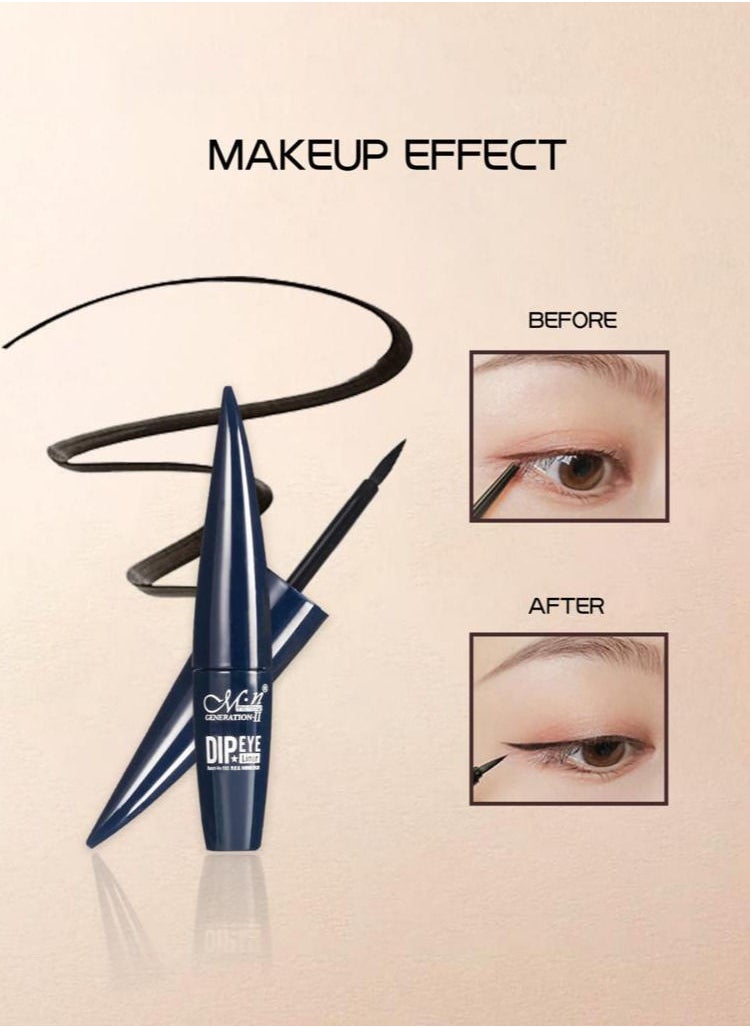 Matte Dip Eyeliner Black