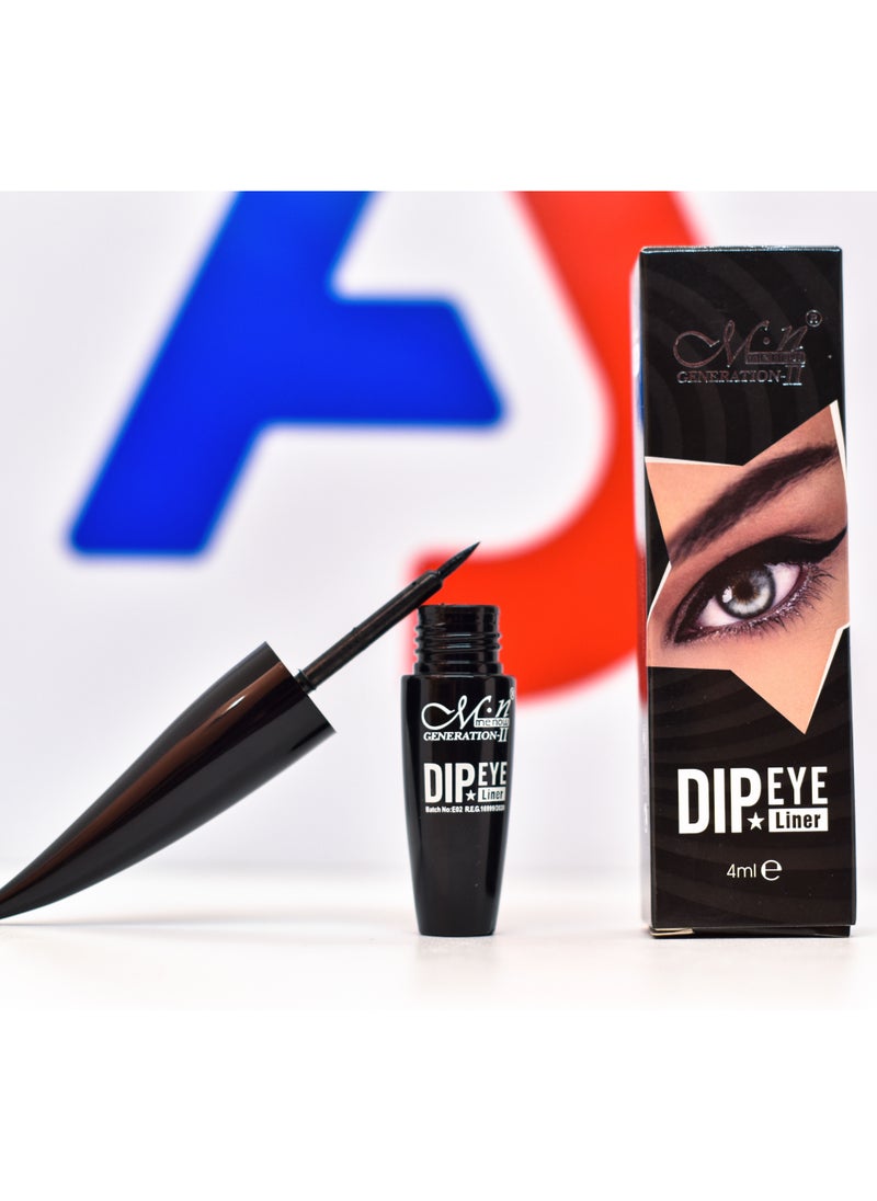 Matte Dip Eyeliner Black