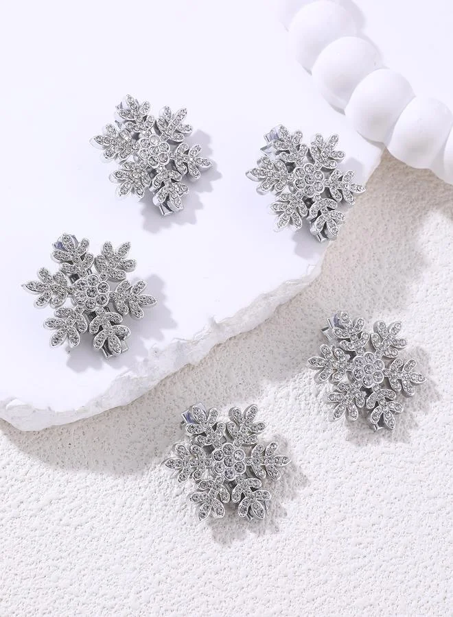 Take Two Set of 5 - Snowflake Hair Clips