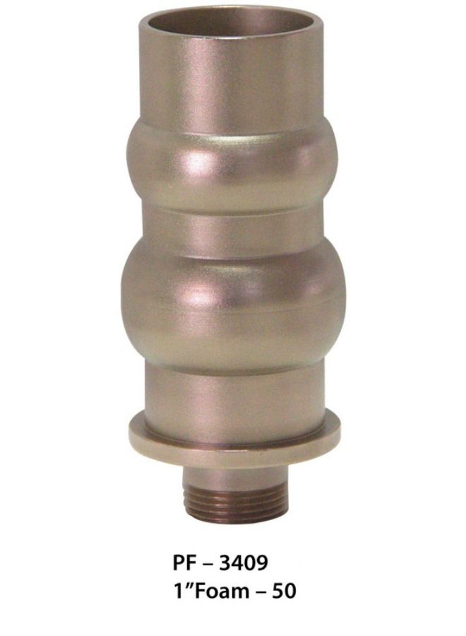 Pearl Pool Water Fountain 1" Foam Nozzle Brass 50 Made In India PF 3409 - Image 1