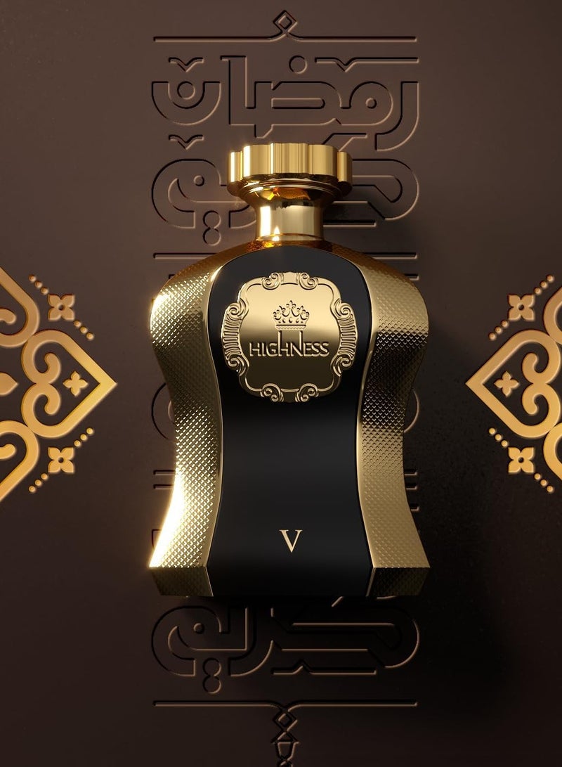 Afnan عطر هاينس الأسود للجنسين، 100 مل - Image 3
