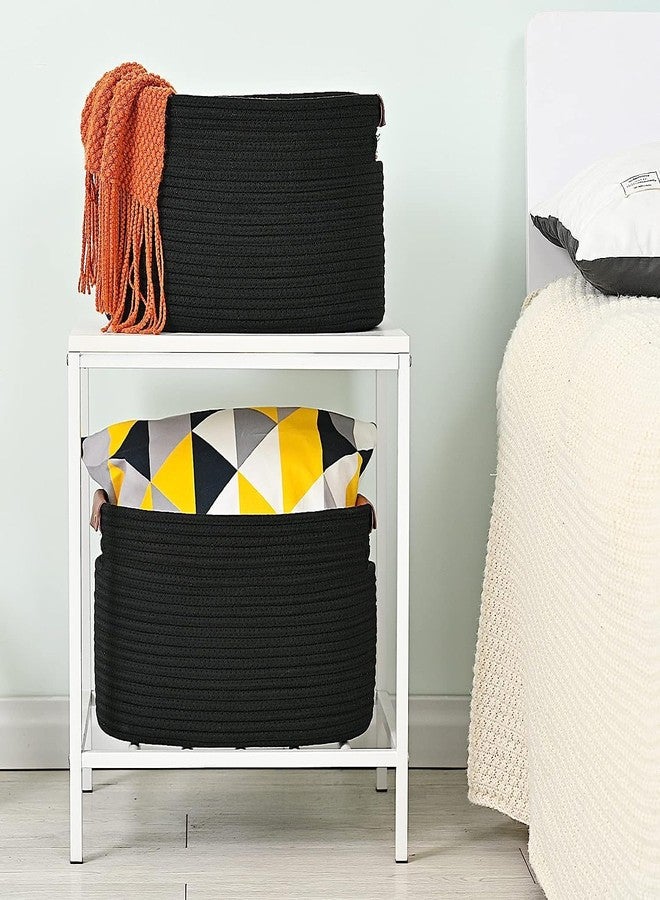 HOME FIESTA THE FIRST HOME DECOR Laundry Basket, Cotton Rope storage basket, Woven Decorative Storage with Handles, for cloths, blankets, pillow, dirty cloth, you can use it however you want - (CODE GR53) - Image 5