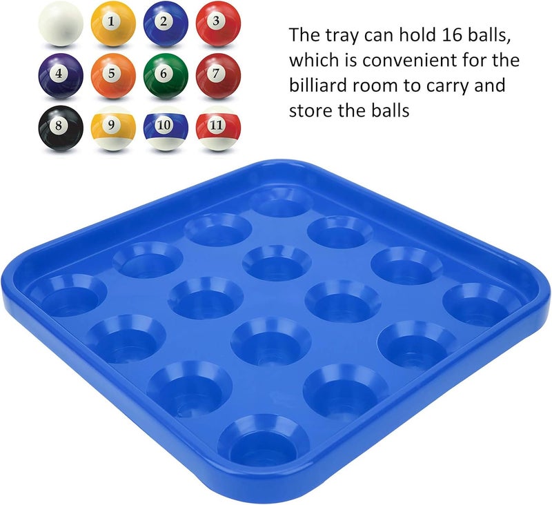 woobles Billiard Ball Holder Tray, Vinyl Anti‑Drop Wear‑Resistant Pool Ball Tray, for Pool Halls Snooker- - Image 4