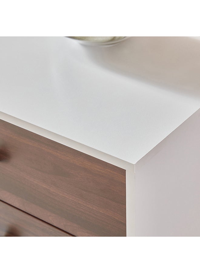 Home Box ناتاليا خزانة جانبية 3 أدراج و 2 باب 40 × 72.7 × 140 سم  - Image 4