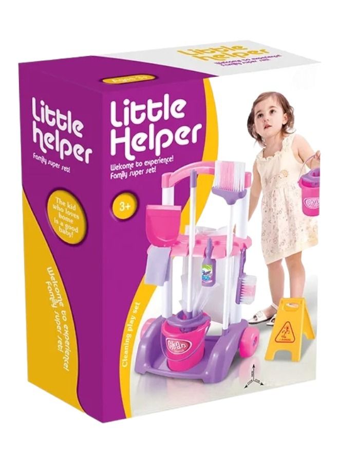 Little Helper Portable Lightweight Little Helper Pretend House Cleaning Play Set - Image 2