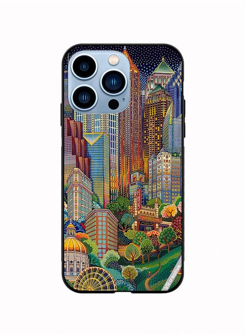Protective Case Cover For Apple iPhone 14 Pro Max Multicolor Design