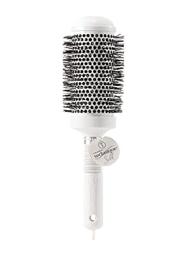 Cricket Technique Silk 2” Thermal Seamless Barrel Hair Brush Ceramic Tourmaline Ionic Bristle Antistatic Hairbrush For Blow Drying Curling And Styling For All Hair Types  - Image 4