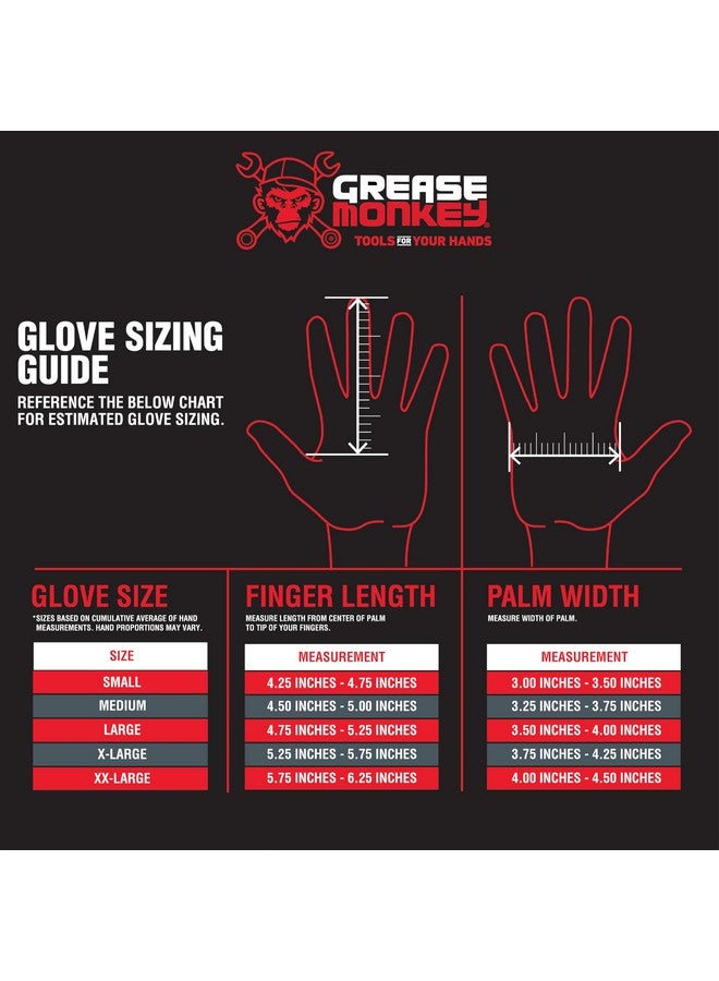 grease monkey Grease Monkey General Purpose Nitrile Coated Work Gloves, Size Large, 15 Pack  - Image 1