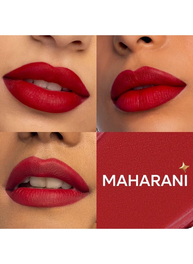 نيكا أحمر شفاه مطفي يدوم طويلاً ولا يترك آثاراً (3.5 جم) (Maharani) - Image 2