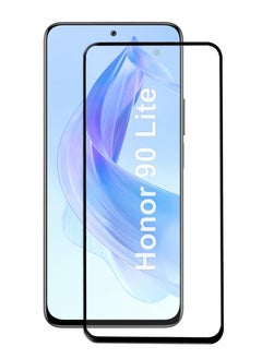 Honor 90 Lite Screen Protector – Premium Edge to Edge Tempered Glass Protector, High Transparency, Delicate Touch, Anti-Explosion, Smooth Arc Edges, Easy Installation