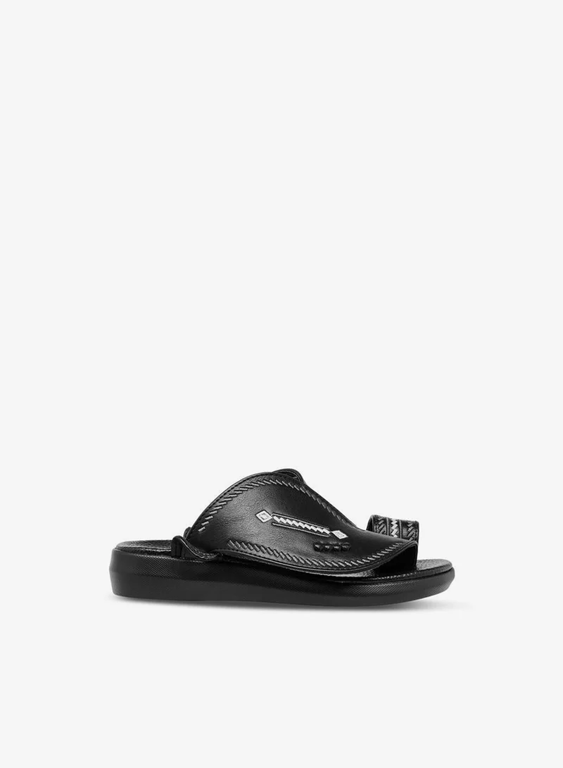 Al Waha Boys Embroidered Arabic Sandals Ramadan Collection