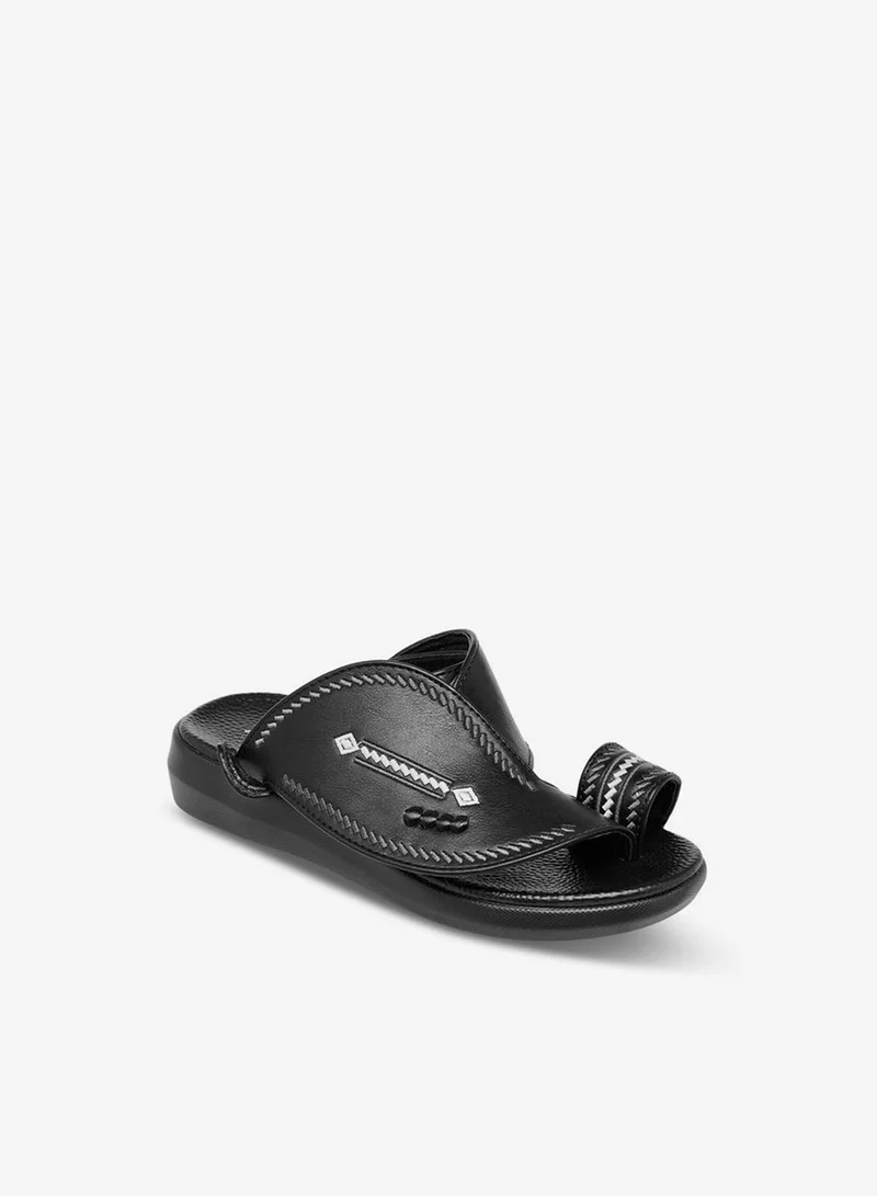 Al Waha Boys Embroidered Arabic Sandals Ramadan Collection